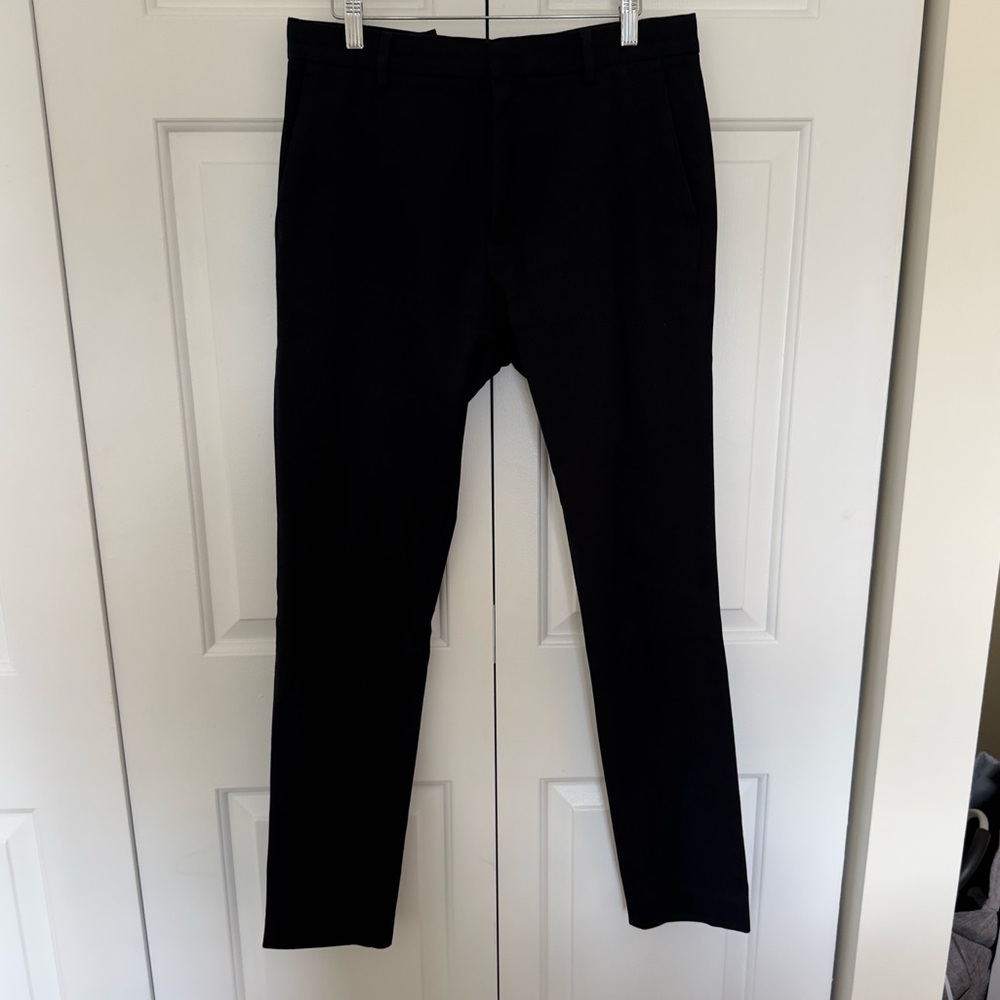 COS Men’s Black Twill Dress Pants